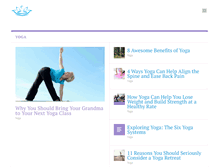 Tablet Screenshot of 42yogis.com